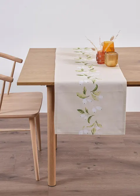 Bordslöpare av ekologisk bomull, bonprix