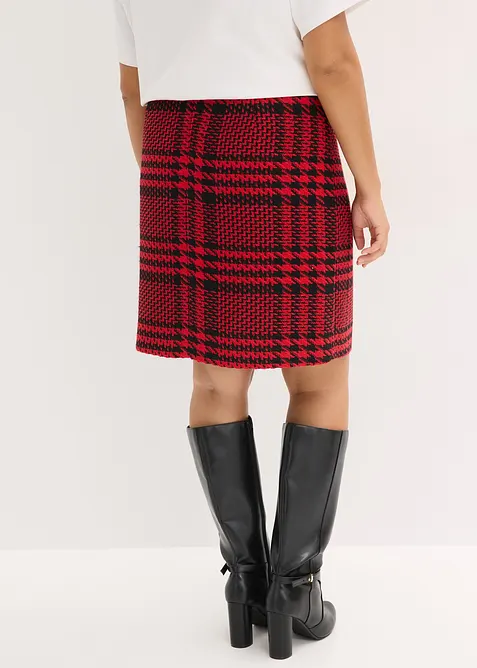 Kjol av mjuk bouclé, bonprix