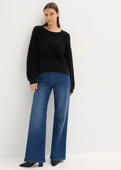 Finstickad tröja, bonprix