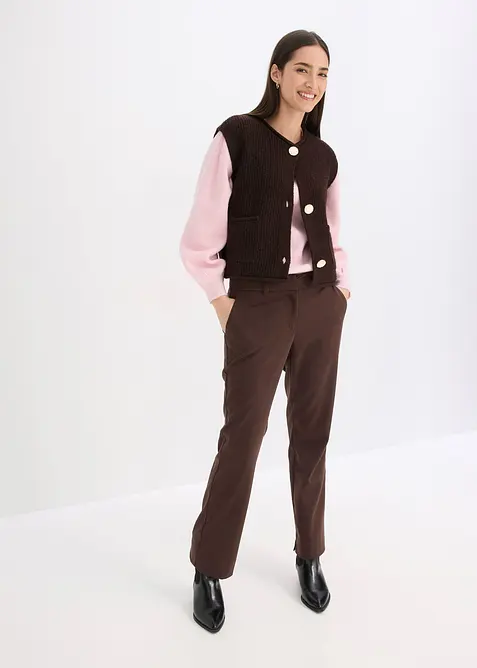 Tröja med ballongärmar, bonprix