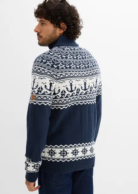 Lusemönstrad cardigan, bonprix