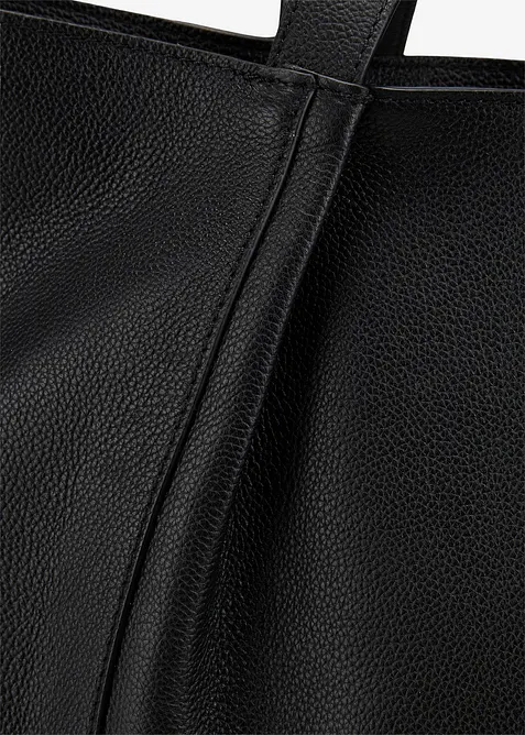 Shoppingväska i skinn, bonprix