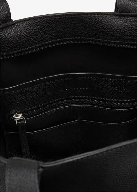 Shoppingväska i skinn, bonprix