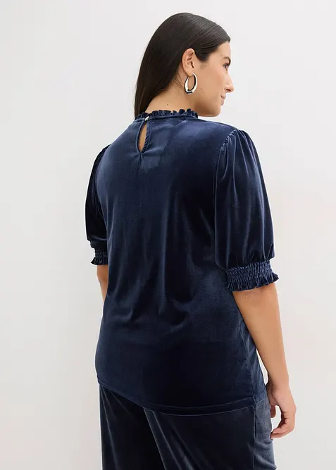 Topp i mjuk sammet, bonprix