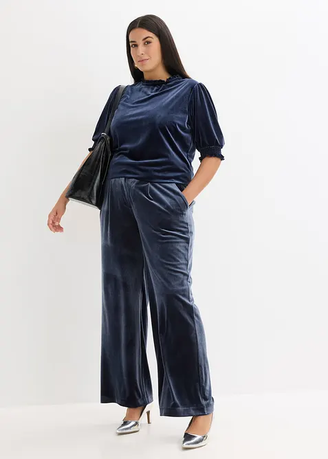 Topp i mjuk sammet, bonprix