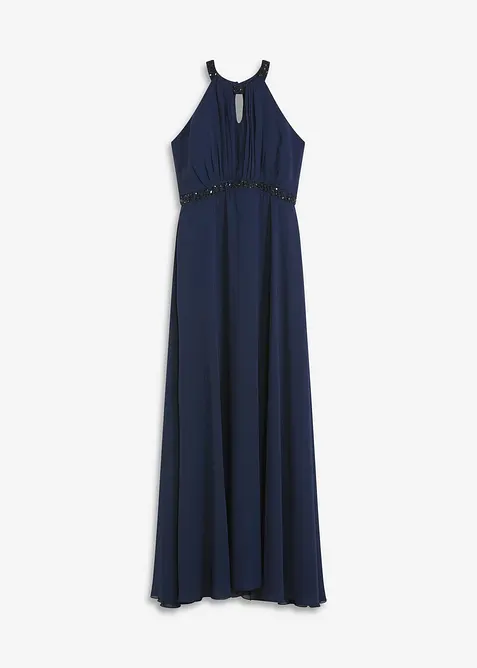 Maxiklänning med paljettapplikation, bonprix
