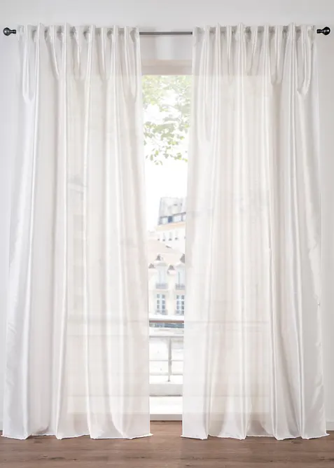 Gardinlängd med lätt glansig effekt (1-pack), även i längre modell, bonprix