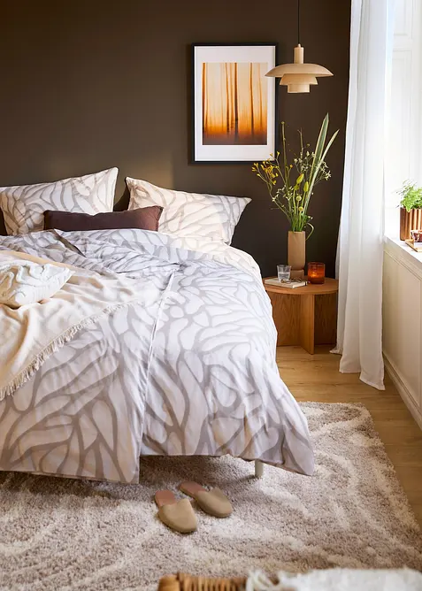 Påslakanset med organiskt mönster, bonprix