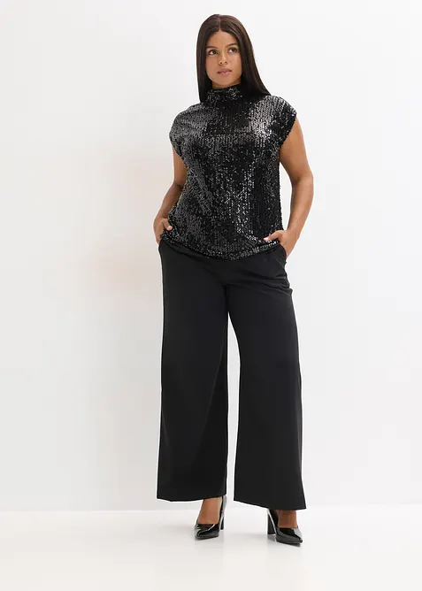 Linne med paljetter, bonprix