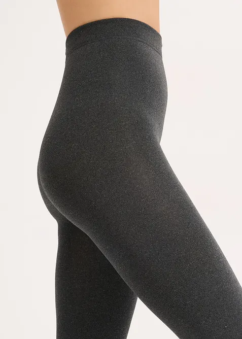 Värmande strumpbyxa i fleece, 140 den, bonprix