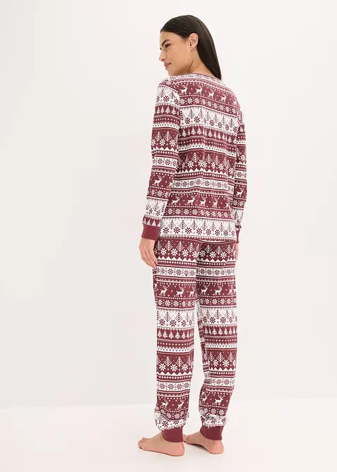 Pyjamas i ekologisk bomull, bonprix