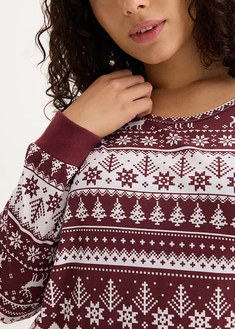 Pyjamas i ekologisk bomull, bonprix