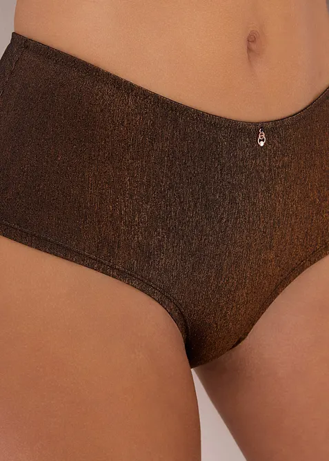 Braziliantrosa i maximodell av glittrigt material, bonprix