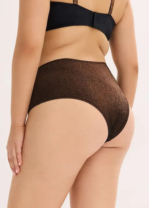 Braziliantrosa i maximodell av glittrigt material, bonprix