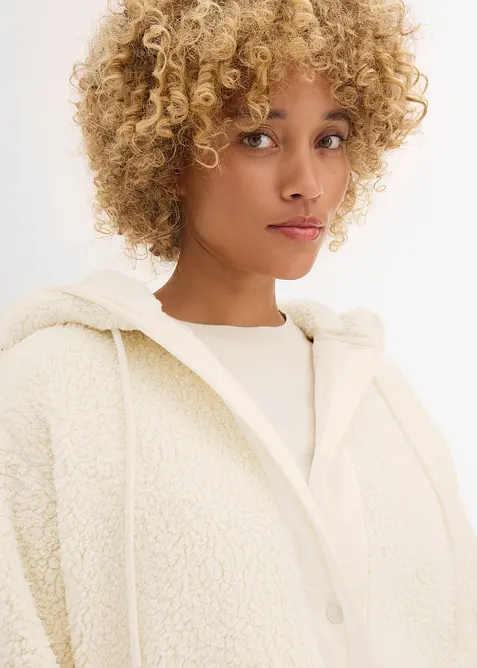 Jacka i teddyfleece, bonprix