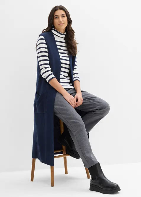 Stickad väst, bonprix