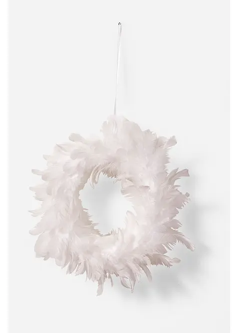 Prydnadskrans med fjädrar, bonprix