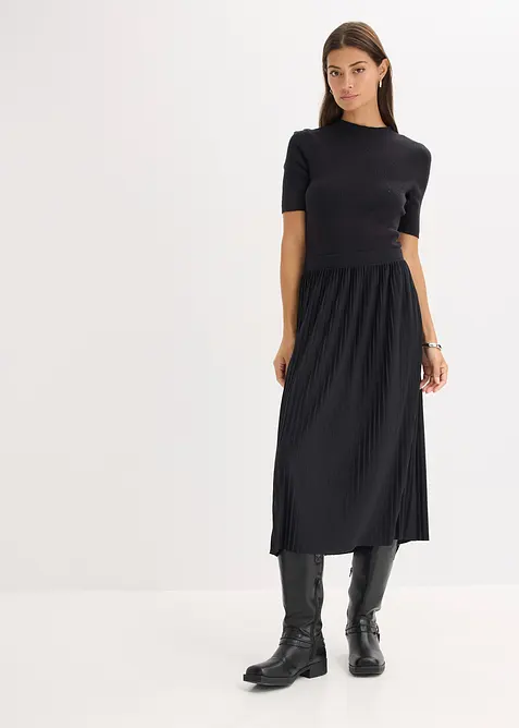 Ribbad tröja, bonprix