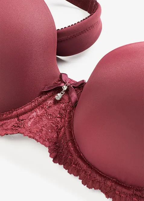 Formpressad BH med vadderade axelband, bonprix