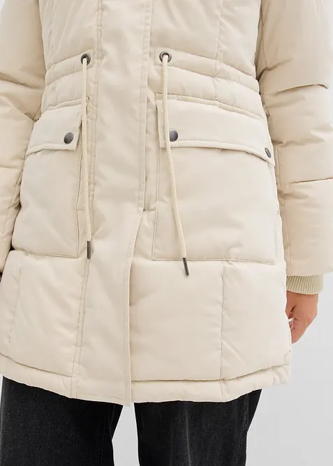 Vinterjacka med justerbar midja, bonprix