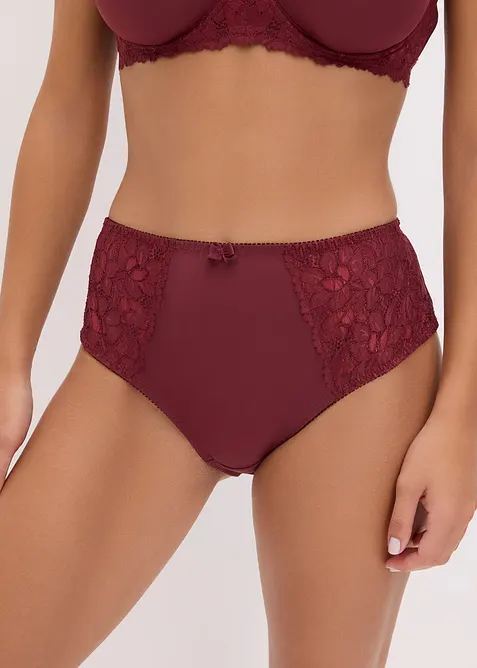 Maxitrosa med skir spets (2-pack), bonprix