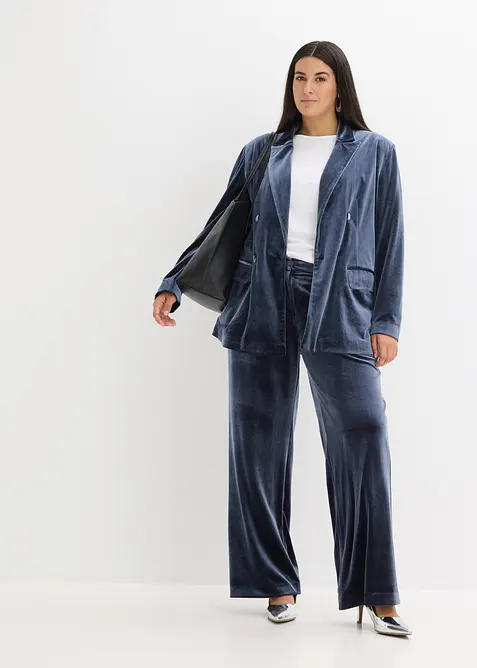 Byxa i mjuk sammet, bonprix