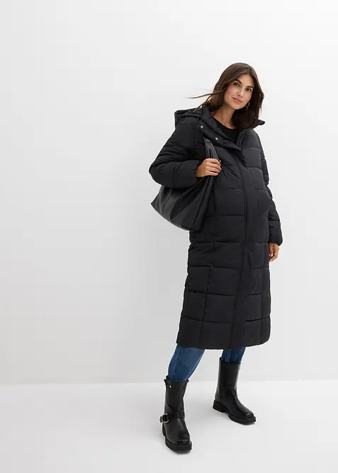 Värmande mammakappa i puffermodell med babyficka, bonprix