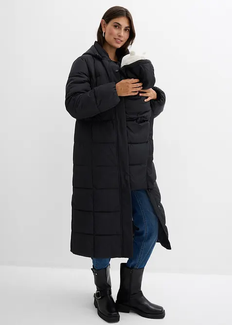 Värmande mammakappa i puffermodell med babyficka, bonprix