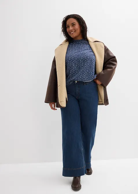 Tunika i mjuk viskos, bonprix