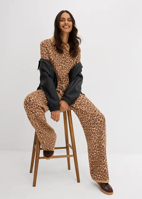 Stickade leggings, bonprix