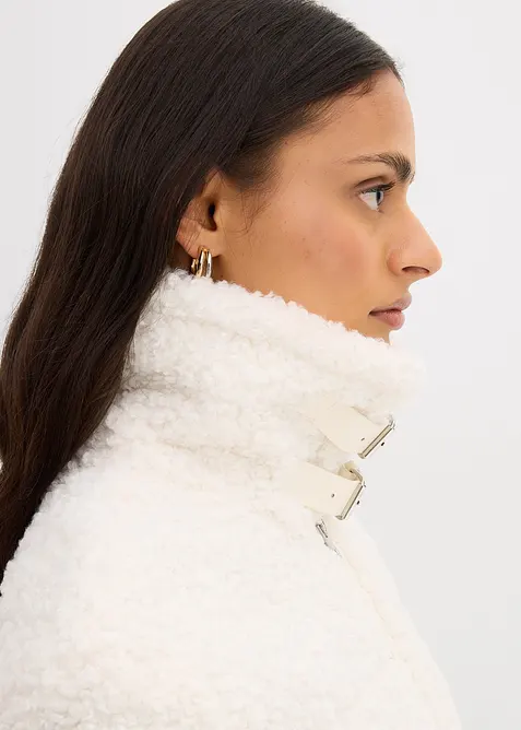 Jacka i teddyfleece, bonprix