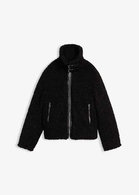 Jacka i teddyfleece, bonprix