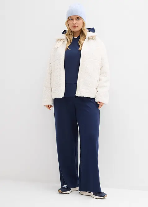 Jacka i teddyfleece, bonprix