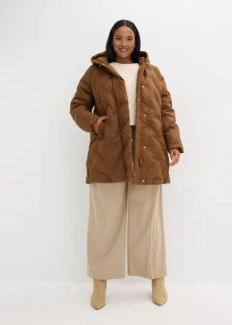 Quiltad jacka med 2 i 1-effekter, bonprix