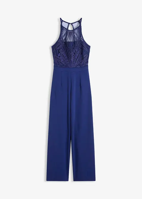 Jumpsuit med spets, bonprix