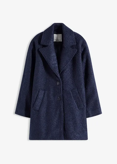 Kort bouclékappa i oversizemodell, bonprix