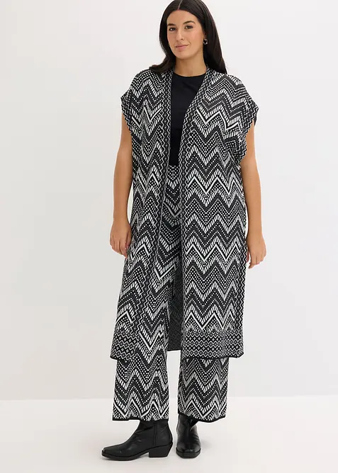 Stickad väst, bonprix