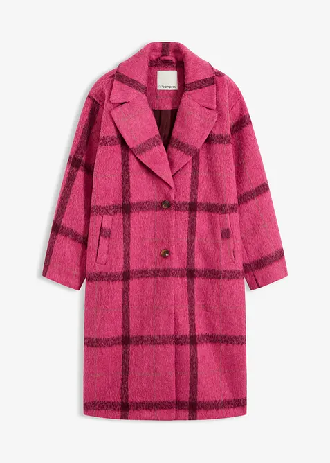 Oversizekappa med yllelook, bonprix