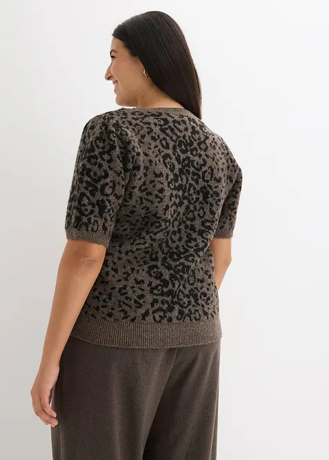 Tröja med ballongärmar, bonprix