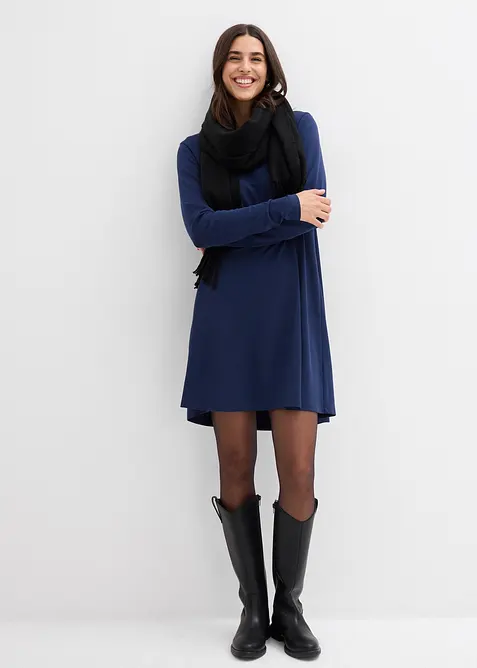 Kl&auml;nning av viskosmix med mjukt fall, bonprix