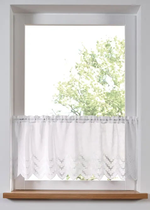 Cafégardin med återvunnen polyester, bonprix