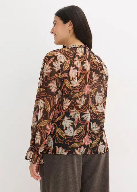 Tunika av mjuk mesh, bonprix