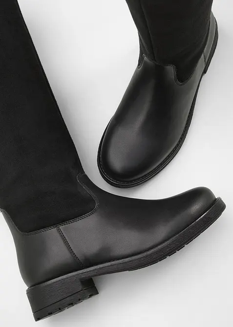 Stövel med vida skaft, bonprix