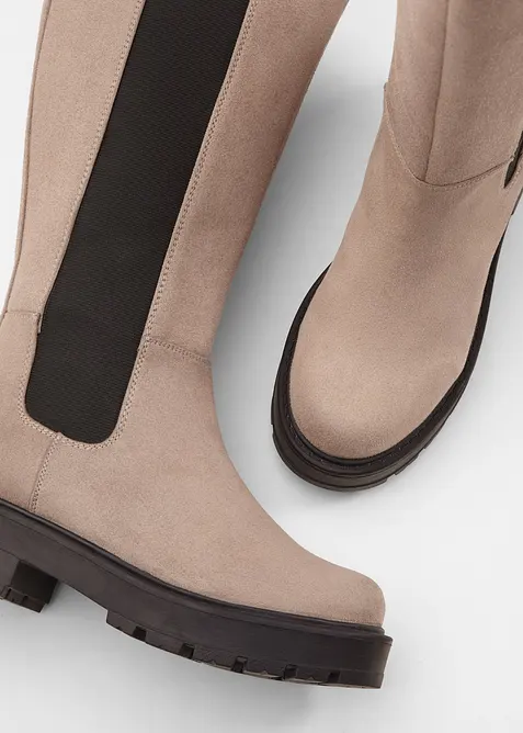 Stövel med vida skaft, bonprix