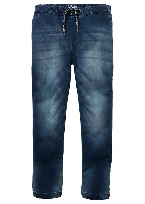 Regular Fit Sweat Jeans för barn, Straight, bonprix