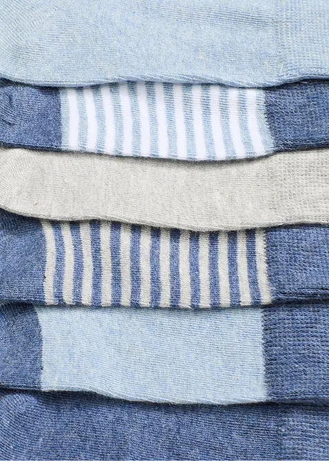 Strumpor med ekologisk bomull (8 par), bonprix