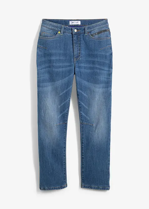 Termojeans med avsmalnande ben för barn, Slim Fit, bonprix