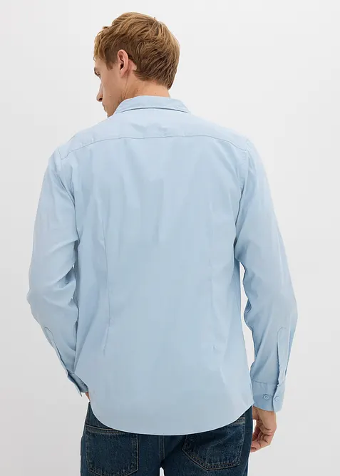 Stretchskjorta, Slim Fit, bonprix