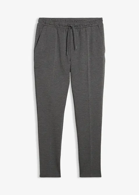 Elegant dra på-byxa med stretch, Slim Fit, bonprix