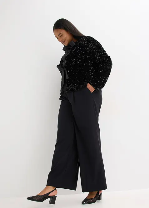 Kort paljettjacka, bonprix